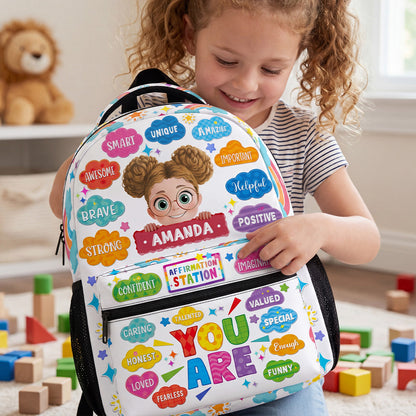 You Are - Personalized Backpack