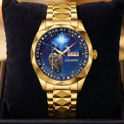 A Man Of God | Personalized Men's Wrist Watch