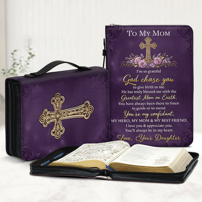 To My Mom | Personalized Bible Cover