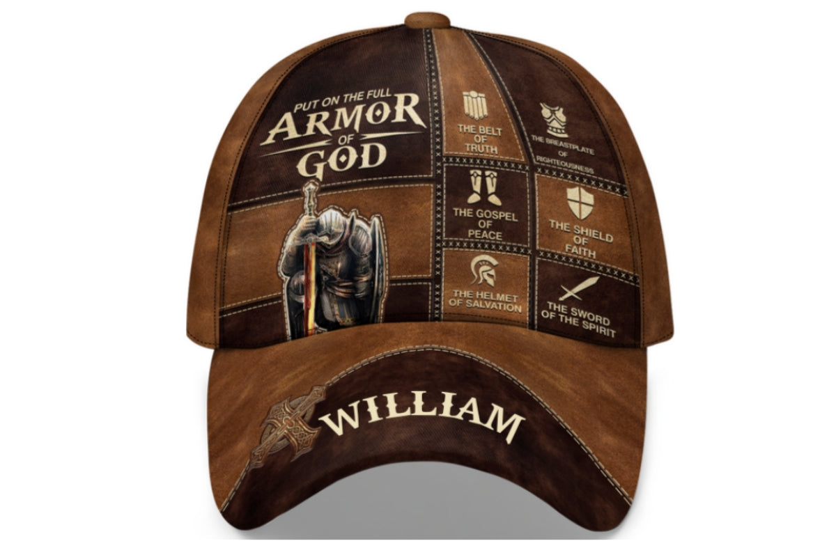 Put On The Full Armor Of God | Personalized Classic Cap