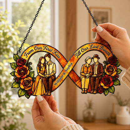 Personalized Acrylic Suncatcher, Gift of Light | Personalized Acrylic Suncatcher