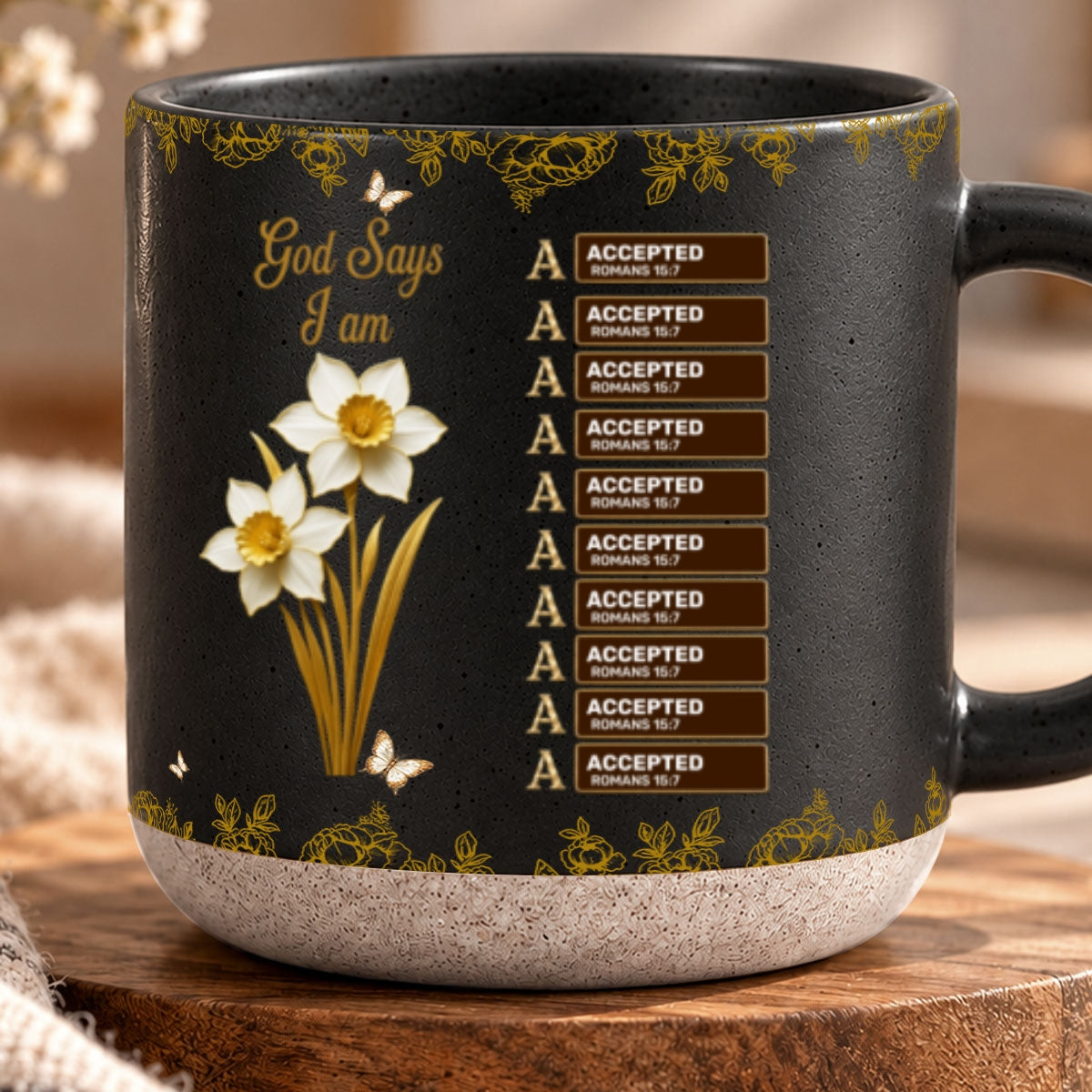 God Says You Are, Gift For Women | Personalized Pottery Mug