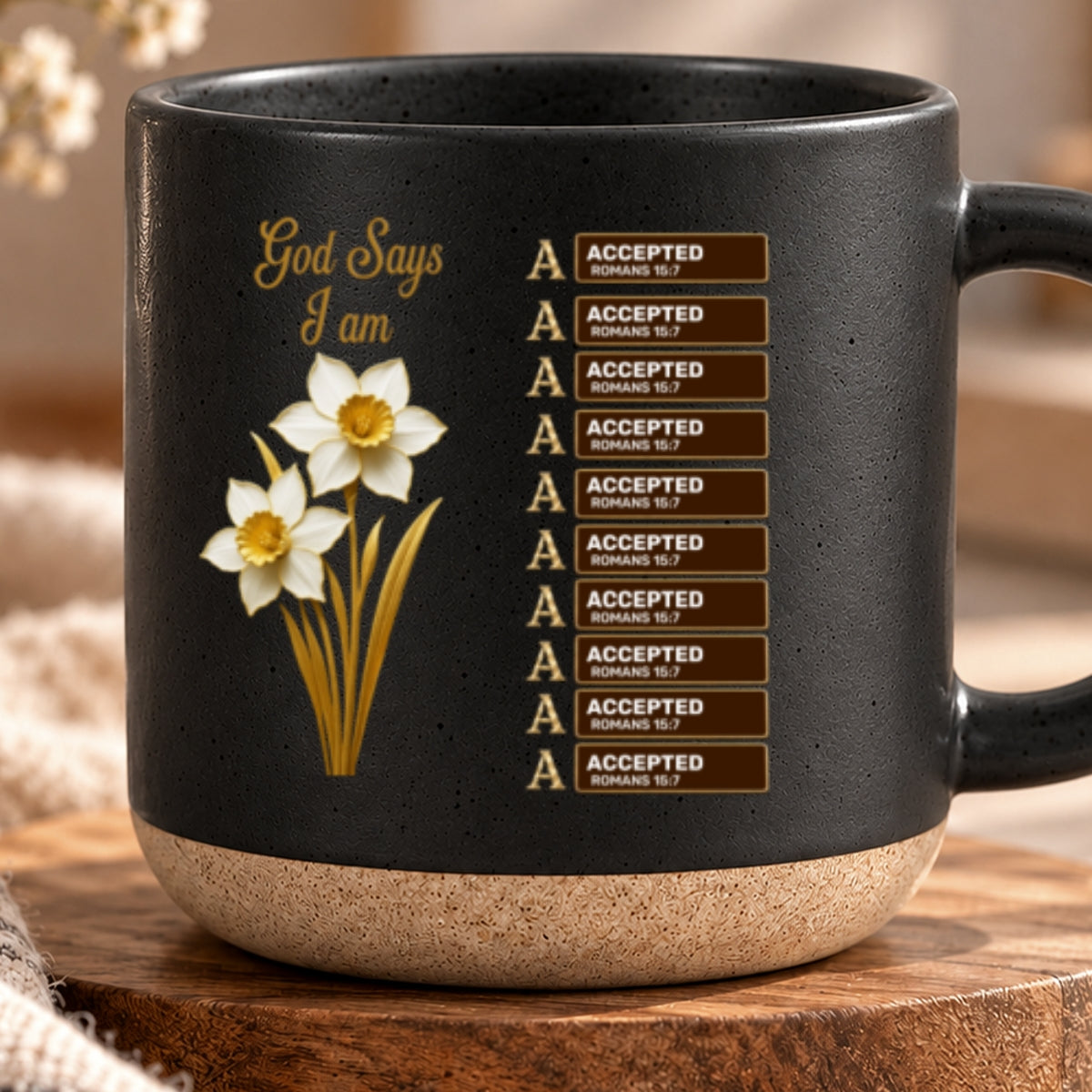 God Says You Are, Gift For Women | Personalized Pottery Mug