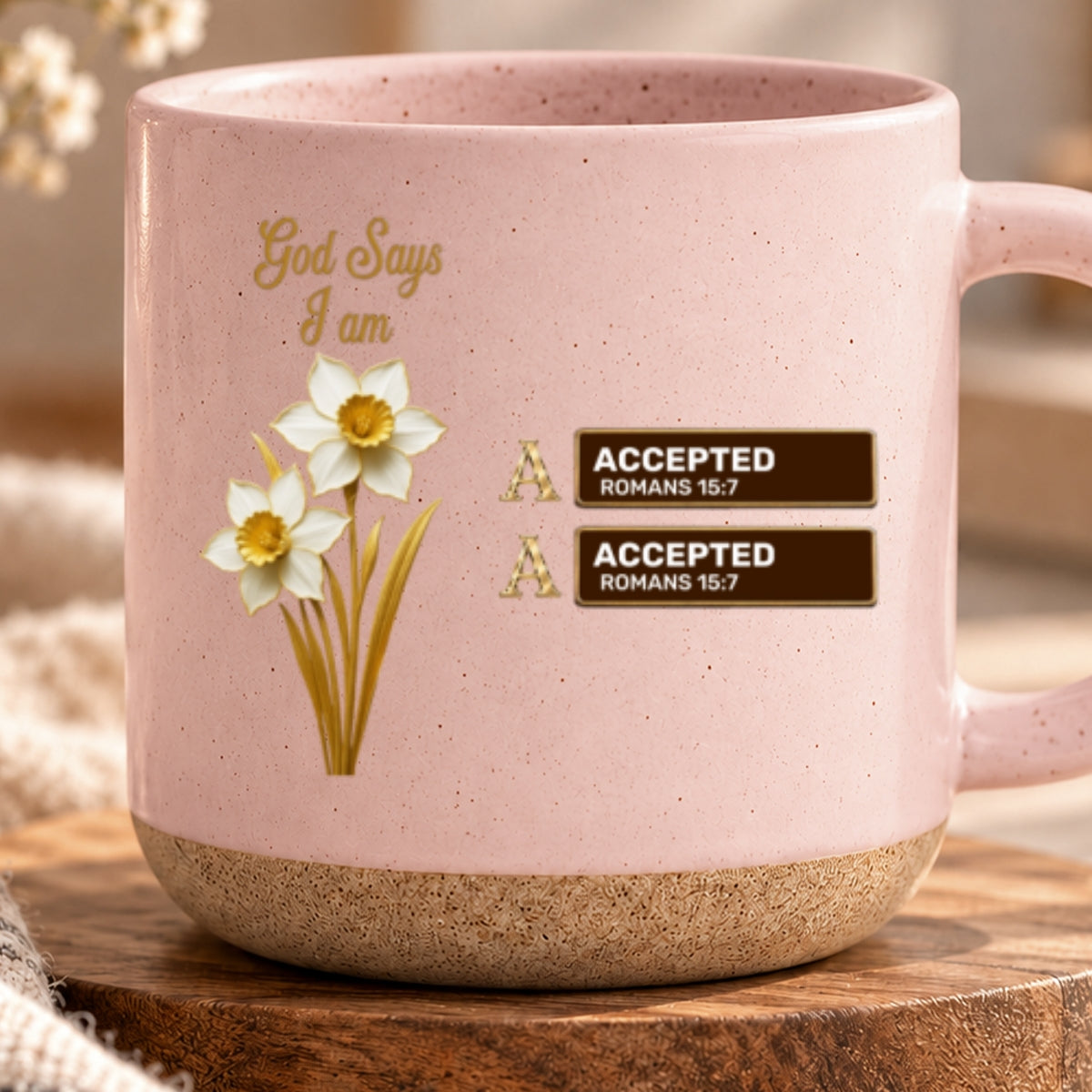 God Says You Are, Gift For Women | Personalized Pottery Mug