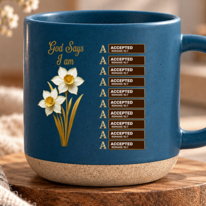 God Says You Are, Gift For Women | Personalized Pottery Mug