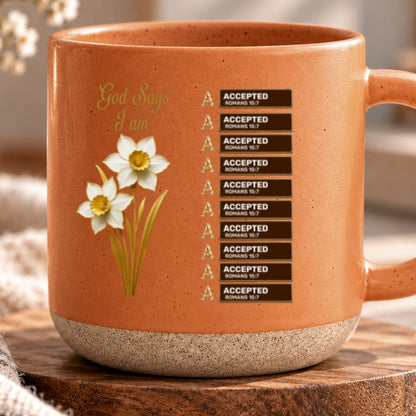 God Says You Are, Gift For Women | Personalized Pottery Mug