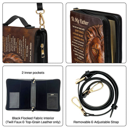 To My Father | Personalized Bible Cover