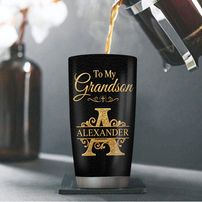 Be The Man I Know You Can Be, Christian Gift For Son | Personalized Stainless Steel Tumbler
