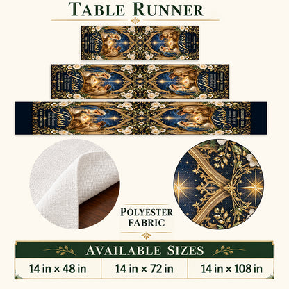 Jesus Is The Reason For The Season, Gift For Family |  Personalized Table Runner