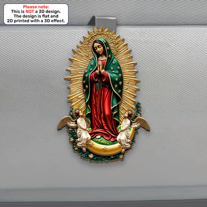 Our Lady Of Guadalupe, Holy Protection | Car Visor Clip