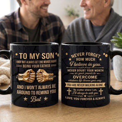 Watching You Be A Dad , Gift For Dad | Personalized Ceramic Coffee Mug