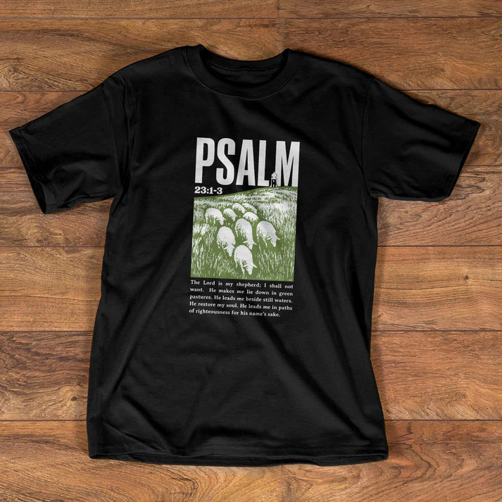 Psalm 23:1 | 2D Unisex T-shirt
