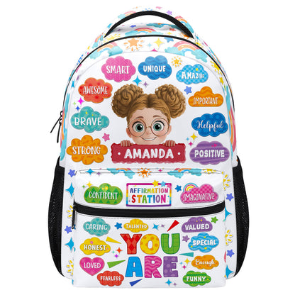 You Are - Personalized Backpack