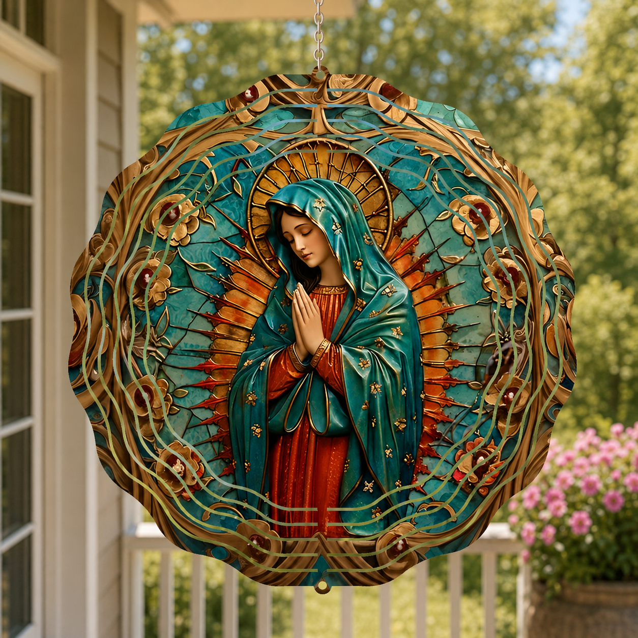 Our Lady Of Guadalupe, Marian Gift | Wind Spinner
