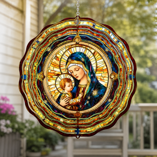 Light Of Grace, Catholic Gift | Wind Spinner