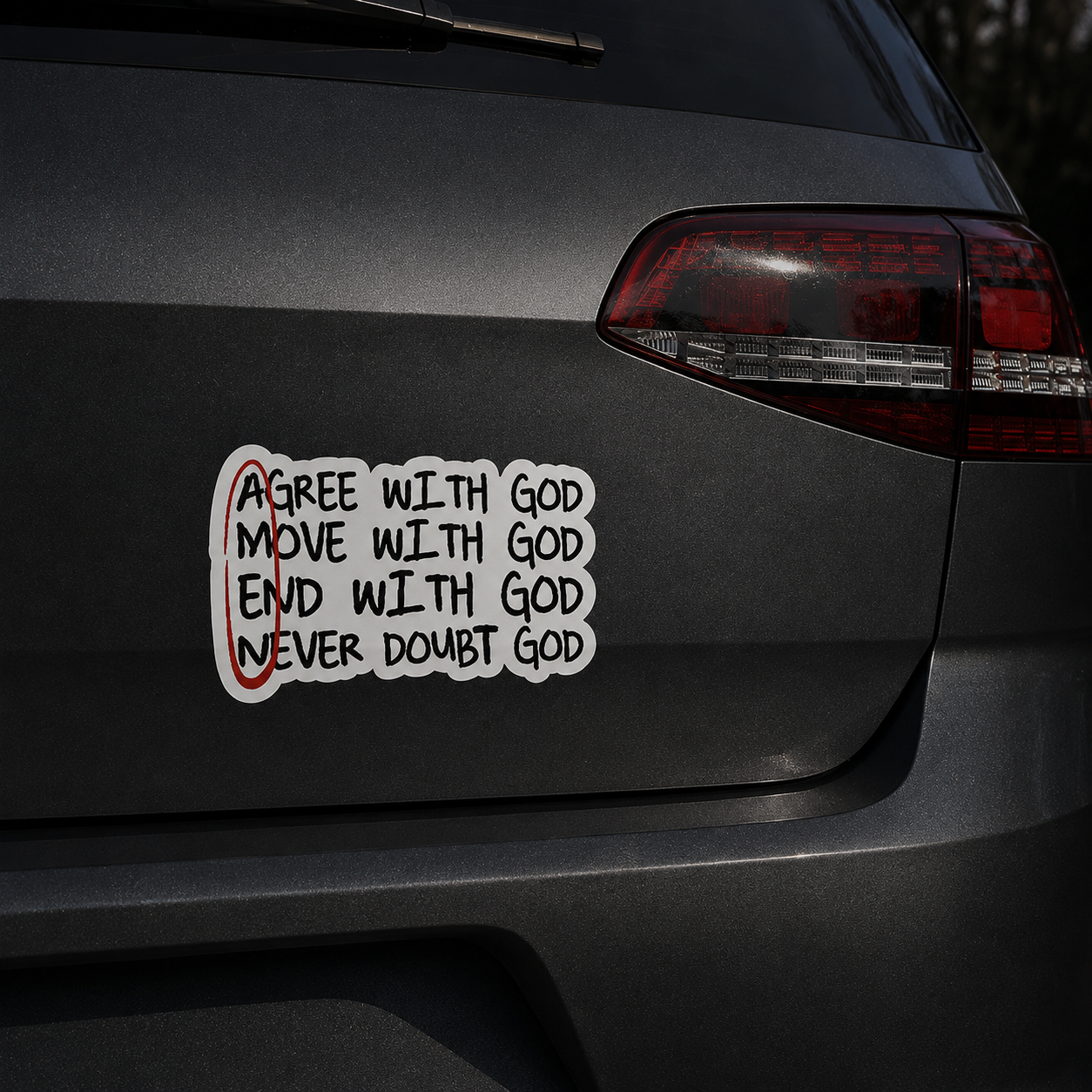 Amen, Christian Gift | Car Bumper Sticker