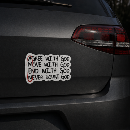 Amen, Christian Gift | Car Bumper Sticker