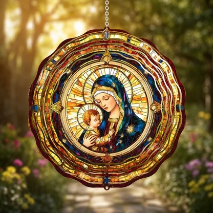Light Of Grace, Catholic Gift | Wind Spinner