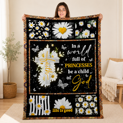 A Child Of God | Personalized Fleece Blanket