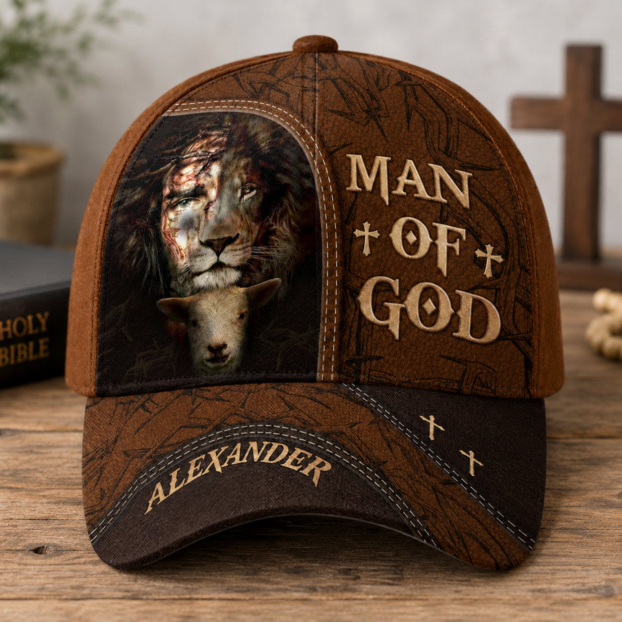 Man Of God, Christian Gift | Personalized Classic Cap
