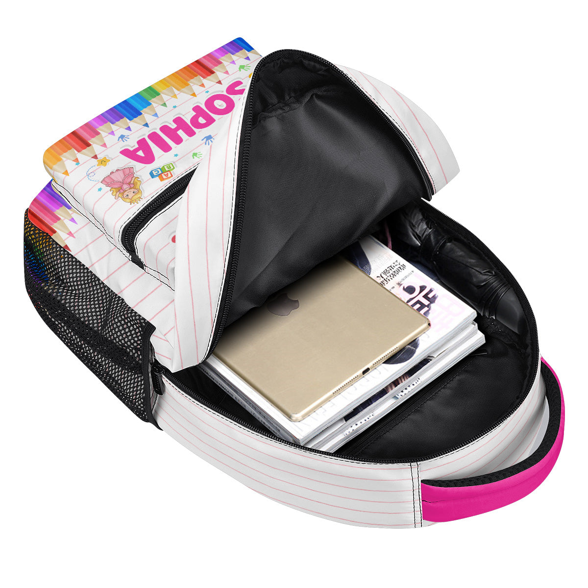 God Says I Am Back To School | Personalized Backpack