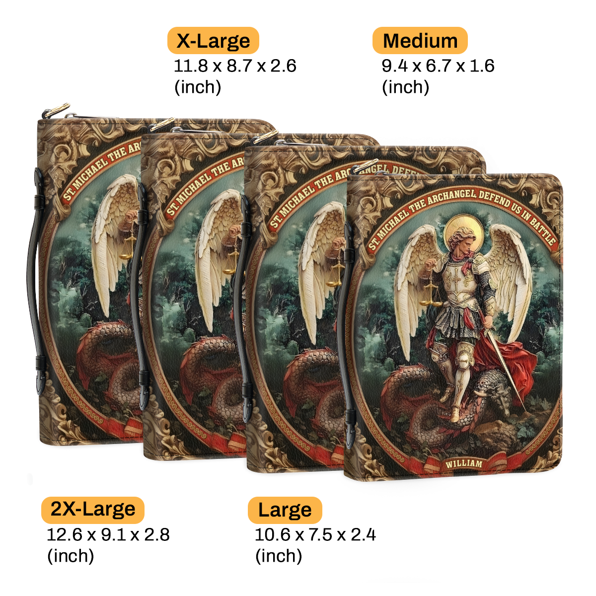 Defender Of Heaven | Personalized Bible Cover