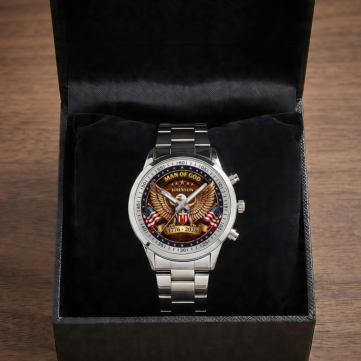 Man Of God | Personalized Men's Wrist Watch