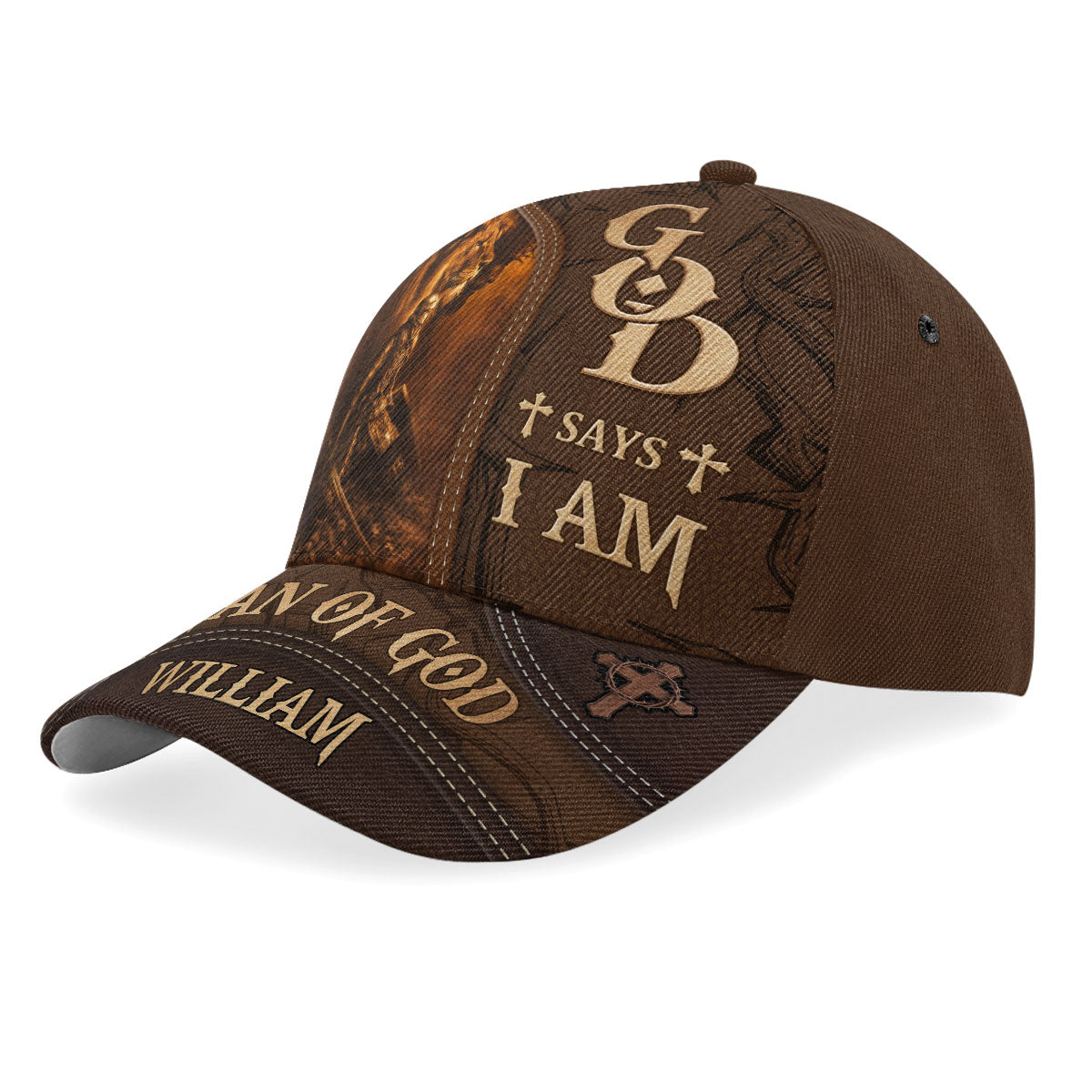 God Says I Am | Personalized Classic Cap