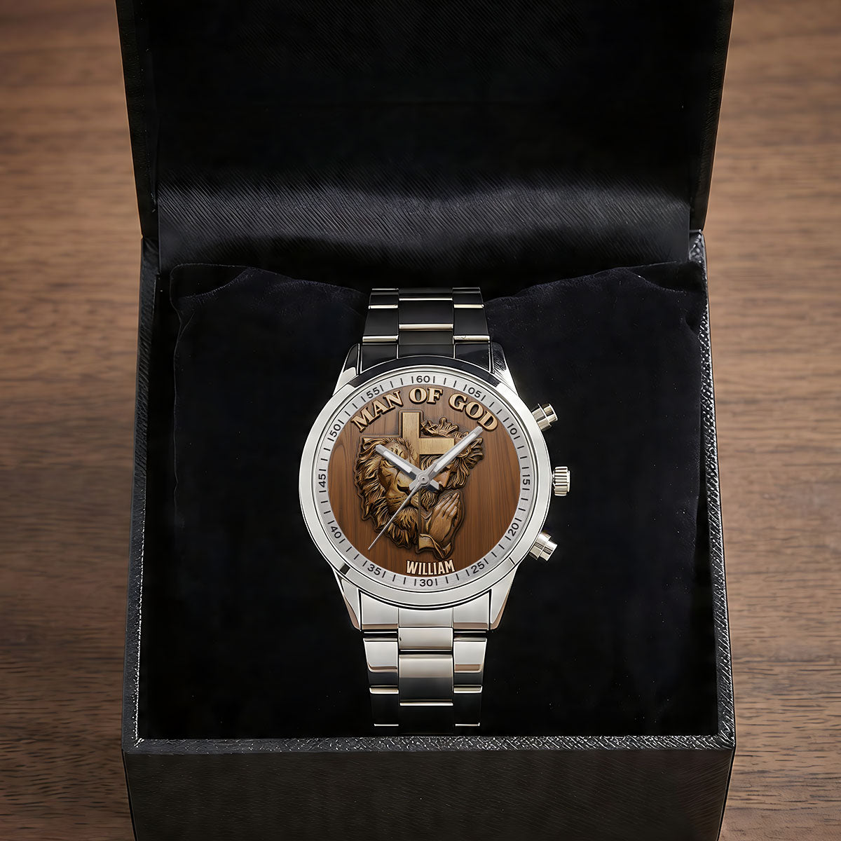 Man Of God | Personalized Men's Wrist Watch