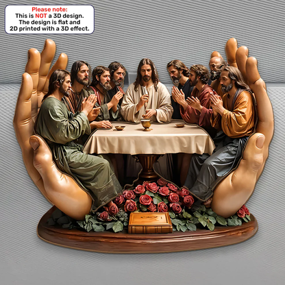 The Last Supper, Christian Gift | Car Visor Clip