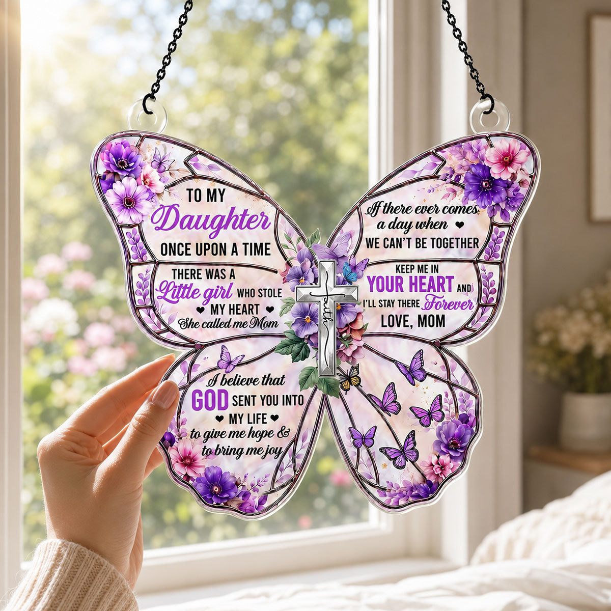 My Girl, Personalized Gift For Loved One | Personalized Acrylic Suncatcher