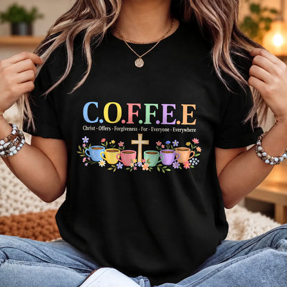 Christ Offers Forgiveness For Everyone, Gift For Family | 2D Unisex T-shirt