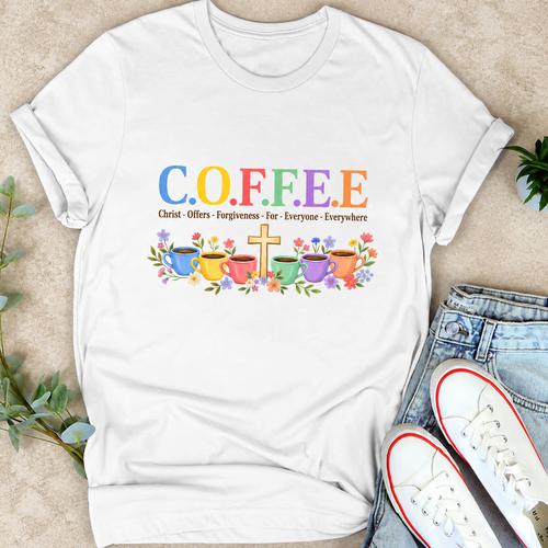 Christ Offers Forgiveness For Everyone, Gift For Family | 2D Unisex T-shirt