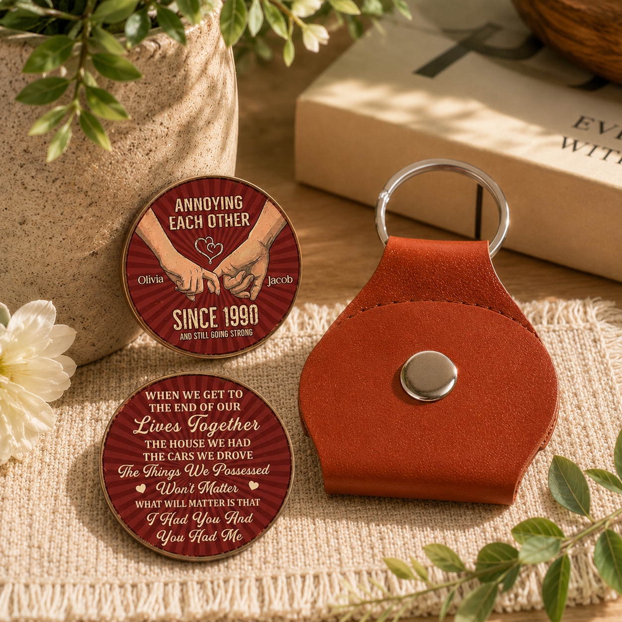 Eternal Love, Gift of Forever | Personalized Pocket Hug