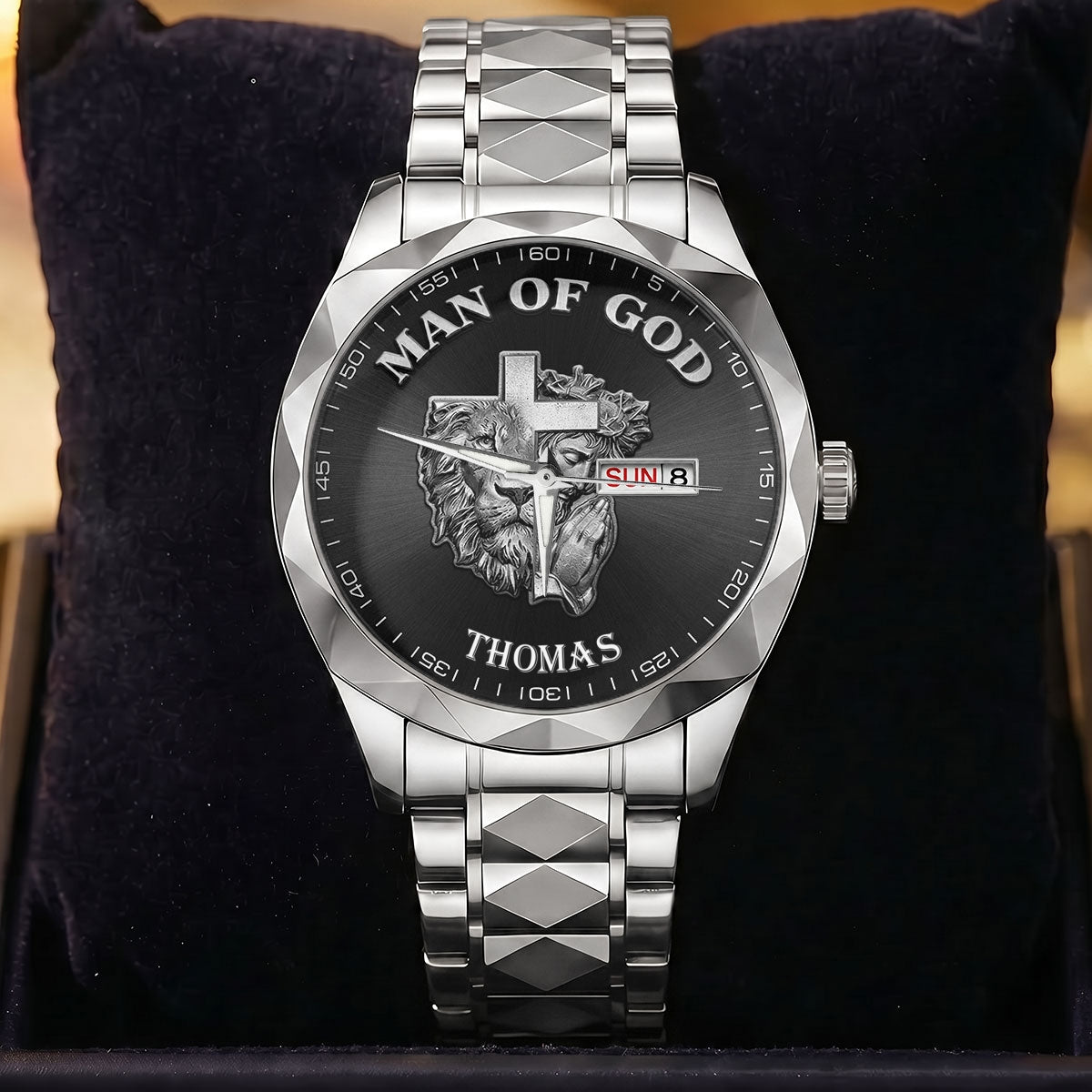 Man Of God | Personalized Men's Wrist Watch