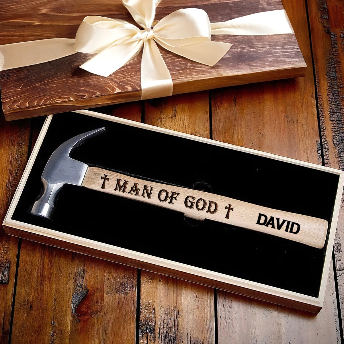 Man Of God | Personalized Wooden Hammer