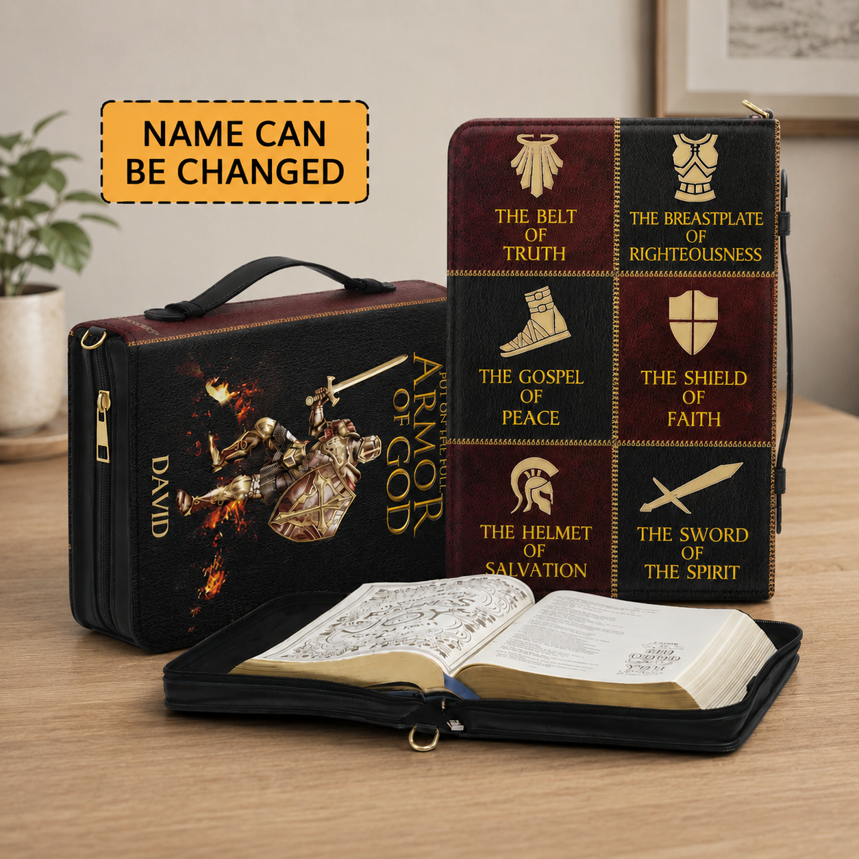 Put On The Full Armor Of God, Gift of Strength | Bible Cover