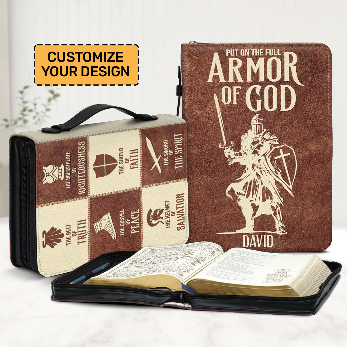 Armor Of God | Personalized Bible Cover