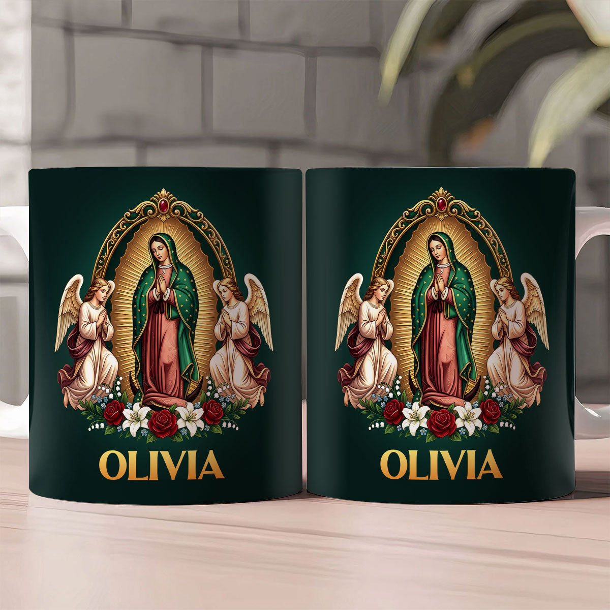 Our Lady Of Guadalupe, Catholic Gift For Her | Personalized Ceramic Coffee Mug