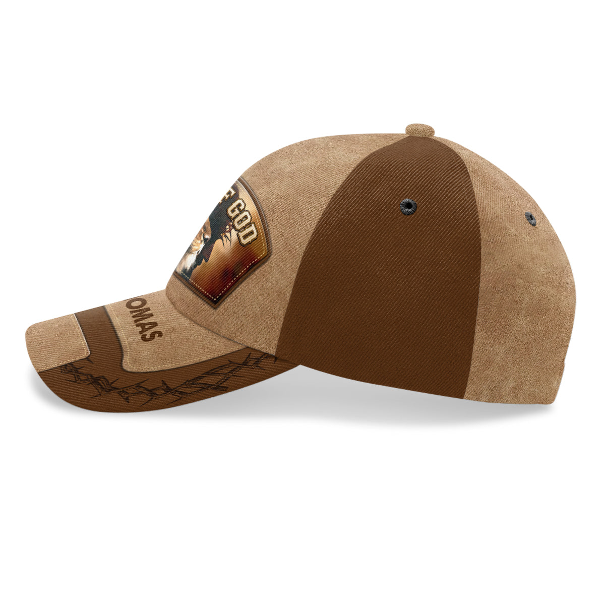 Man Of God, Gift For Men | Personalized Classic Cap