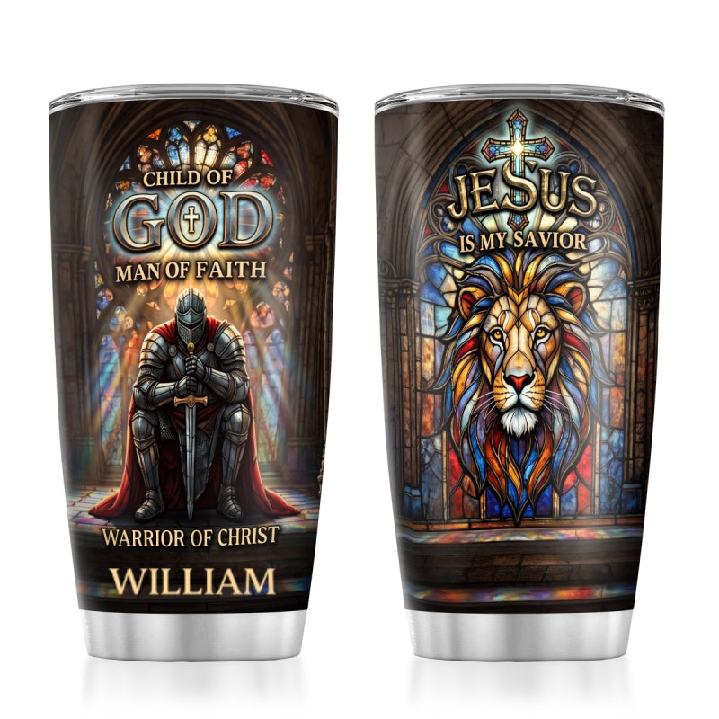 Jesus Is My Savior | Personalized Stainless Steel Tumbler