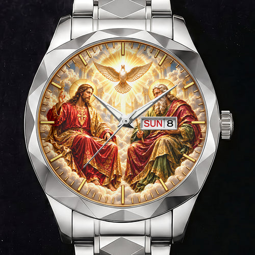 Divine Glory Of The Holy Trinity, Gift For Men - Men's Wrist Watch