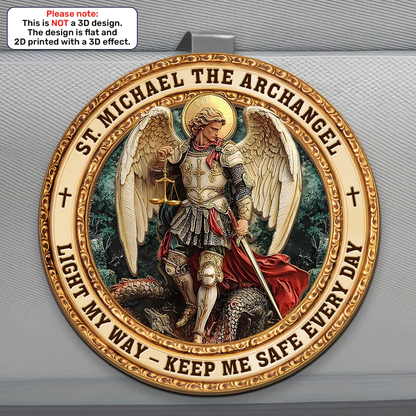 The Scales Of Judgment, Christian Gift | Car Visor Clip
