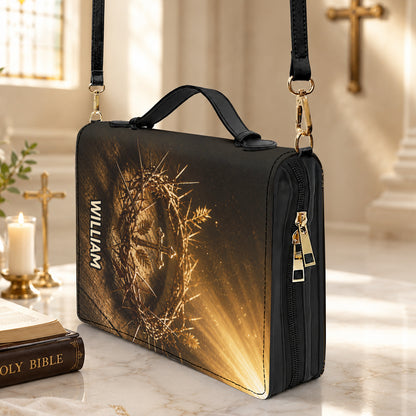 Jesus Said Repent Not Repeat Your Sins, Gift For Men | Personalized Bible Cover