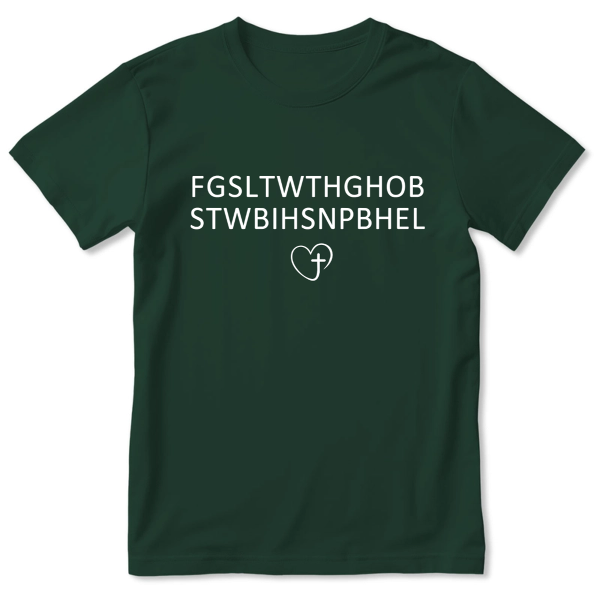 For God So Loved The World | Personalized 2D Unisex T-shirt