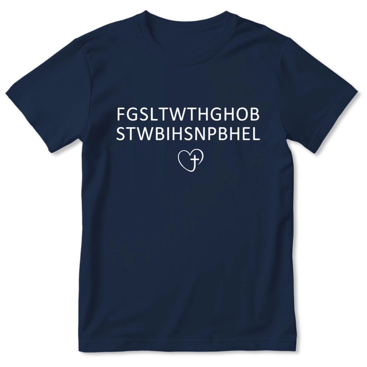 For God So Loved The World | Personalized 2D Unisex T-shirt