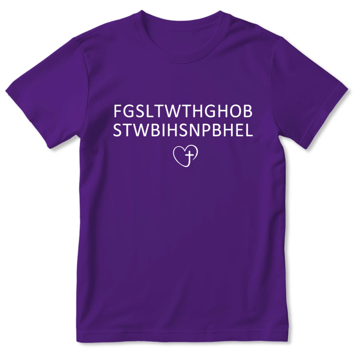 For God So Loved The World | Personalized 2D Unisex T-shirt