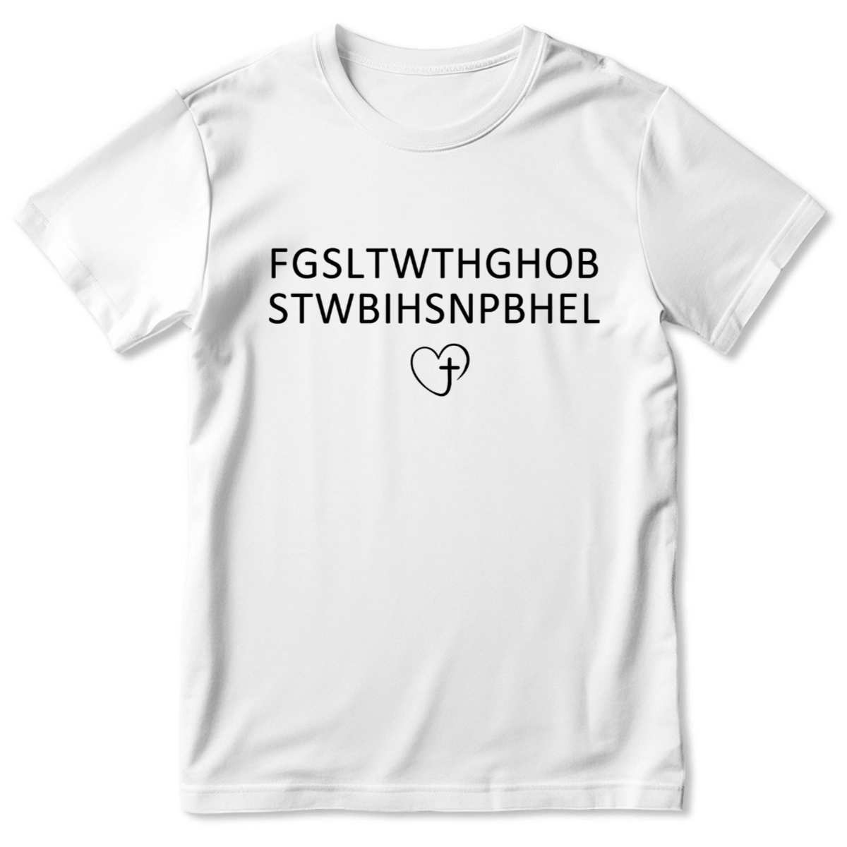 For God So Loved The World | Personalized 2D Unisex T-shirt