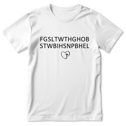 For God So Loved The World | Personalized 2D Unisex T-shirt