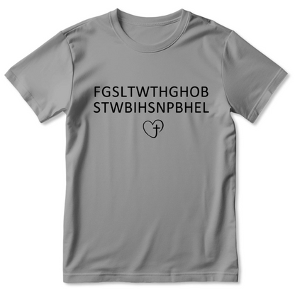 For God So Loved The World | Personalized 2D Unisex T-shirt
